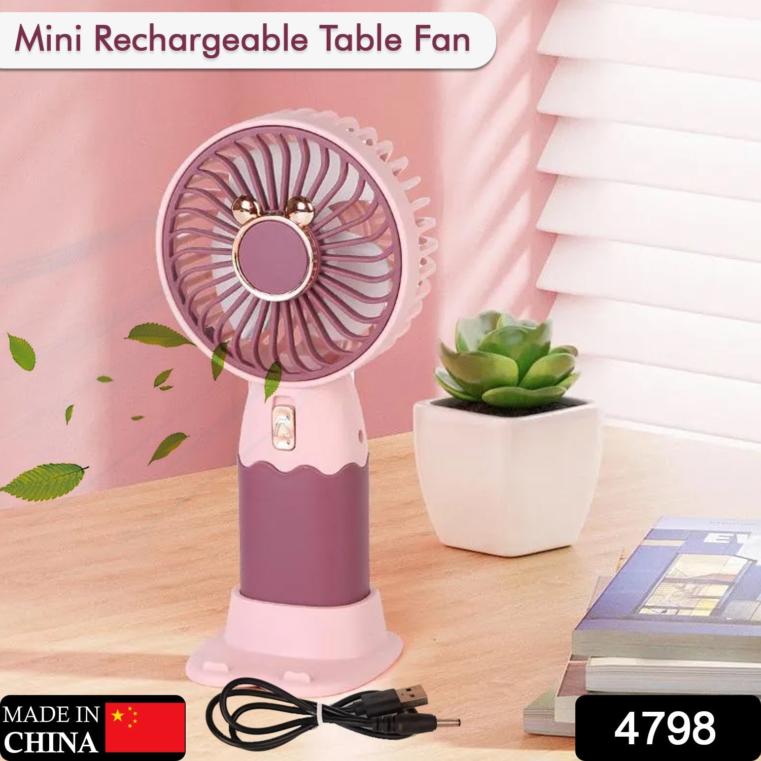 4798 Mini Fan Rechargeable Table Fan Handheld Fan USB Fan Desk Fan Cooling Fan For Home , Office , Car, & Multi Use Fan DeoDap 4798 Mini Fan Rechargeable Table Fan Handheld Fan USB Fan Desk Fan Cooling Fan For Home , Office , Car, & Multi Use Fan DeoDap